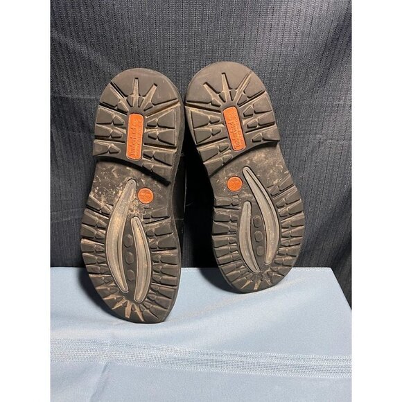 Timberland Men Shoe Montgomery Bay Size 9M Black WP Oxford Pre Owned - Picture 5 of 6